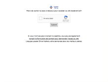 Tablet Screenshot of leaderdrive.fr